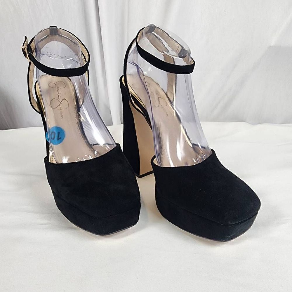 Jessica Simpson Women's Deirae Platform Ankle Strap Pump Size 10 NWOT - Picture 3 of 10